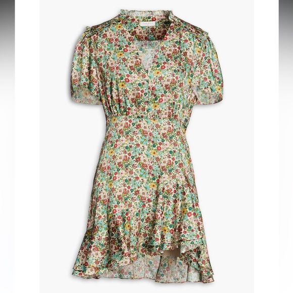 Sandro Mini flower dress  Womens Size 2 - Picture 1 of 3